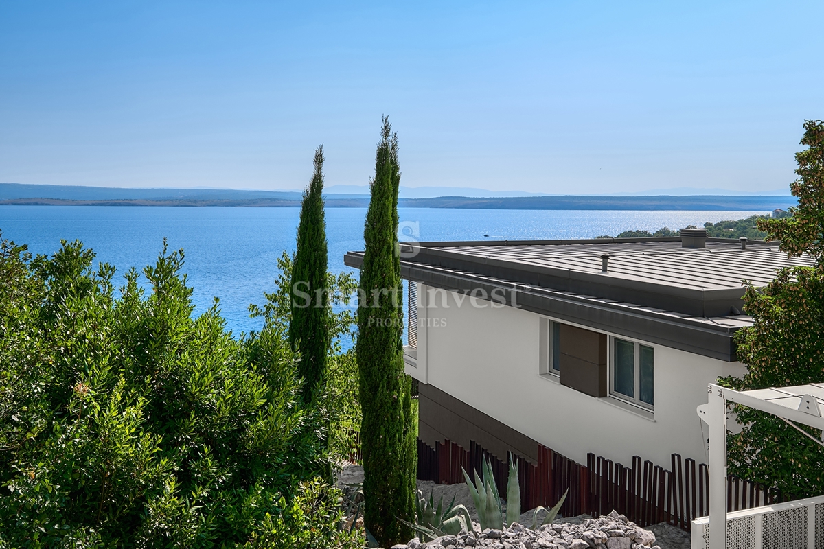 CRIKVENICA - DRAMALJ, moderna vila s pogledom na morje