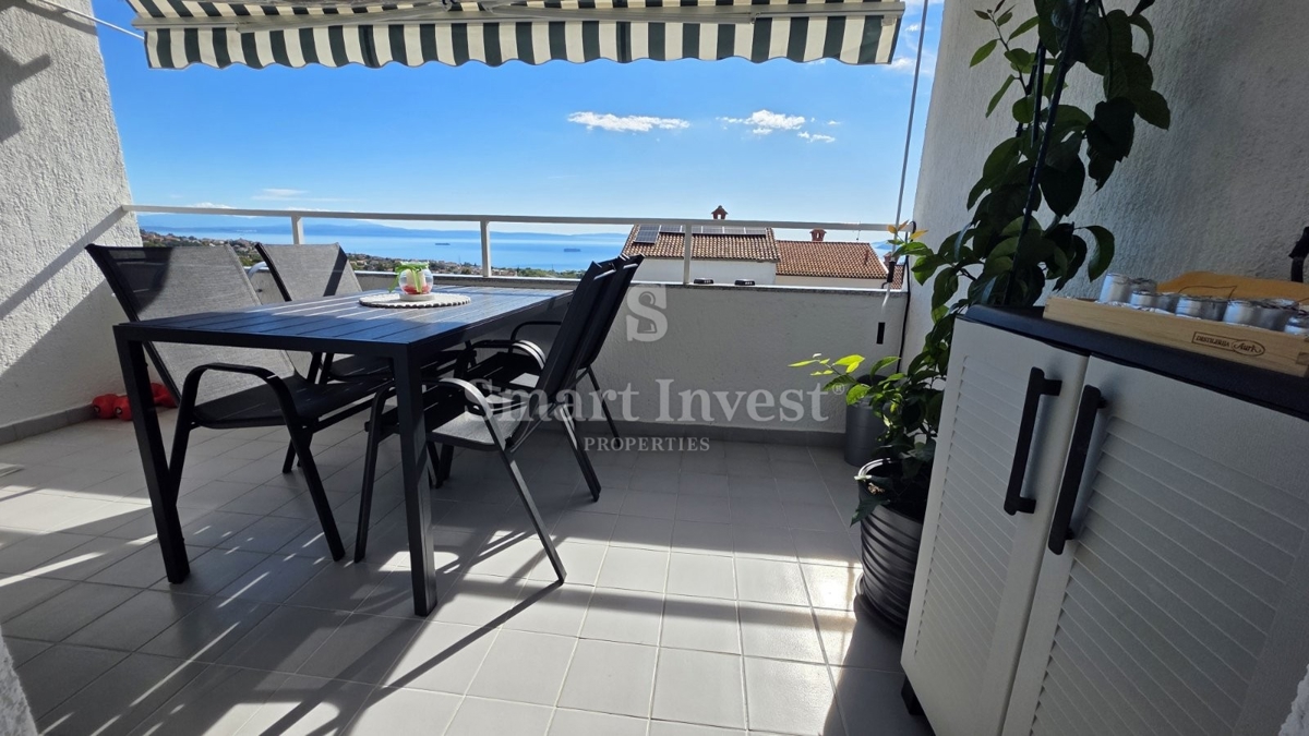 OPATIJA - MATULJI, dupleks 4-sobno stanovanje s pogledom na morje