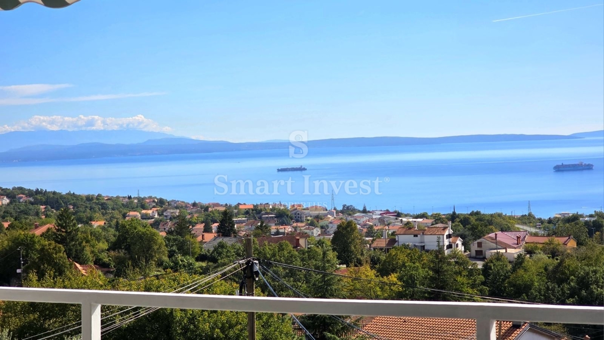 OPATIJA - MATULJI, dupleks 4-sobno stanovanje s pogledom na morje