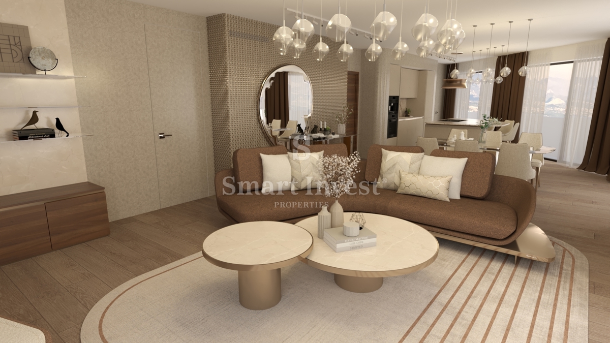 OPATIJA, luksuzni penthouse v stanovanjskem kompleksu s SPA in fitnesom