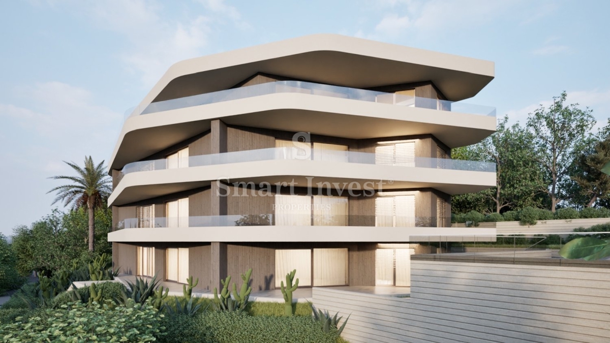 OPATIJA, penthouse v vrhunski novogradnji z bazenom