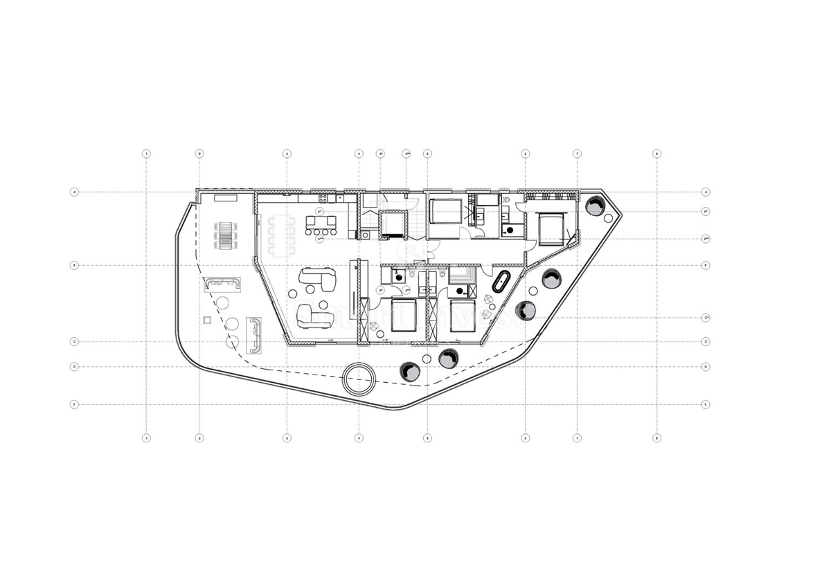 OPATIJA, penthouse v vrhunski novogradnji z bazenom