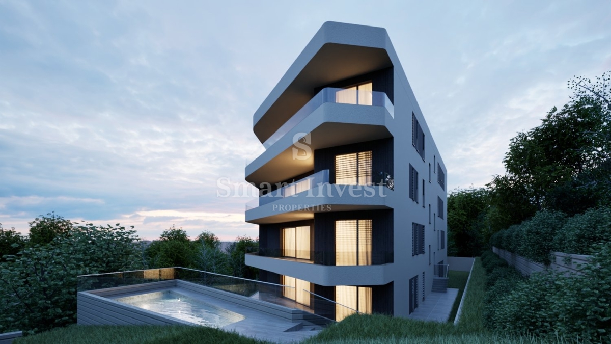 OPATIJA, penthouse v vrhunski novogradnji z bazenom