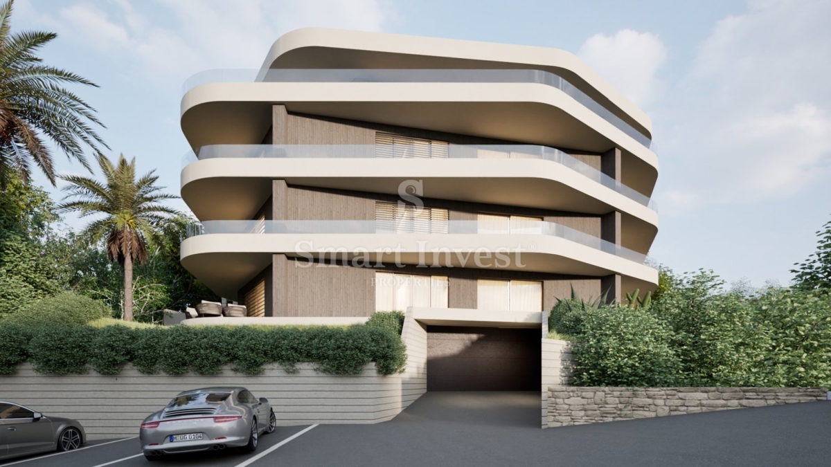 OPATIJA, penthouse v vrhunski novogradnji z bazenom