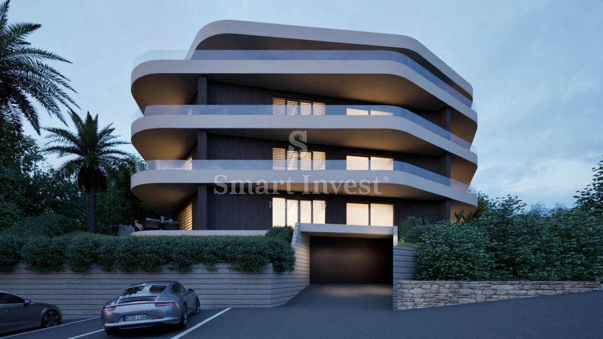 OPATIJA, penthouse v vrhunski novogradnji z bazenom