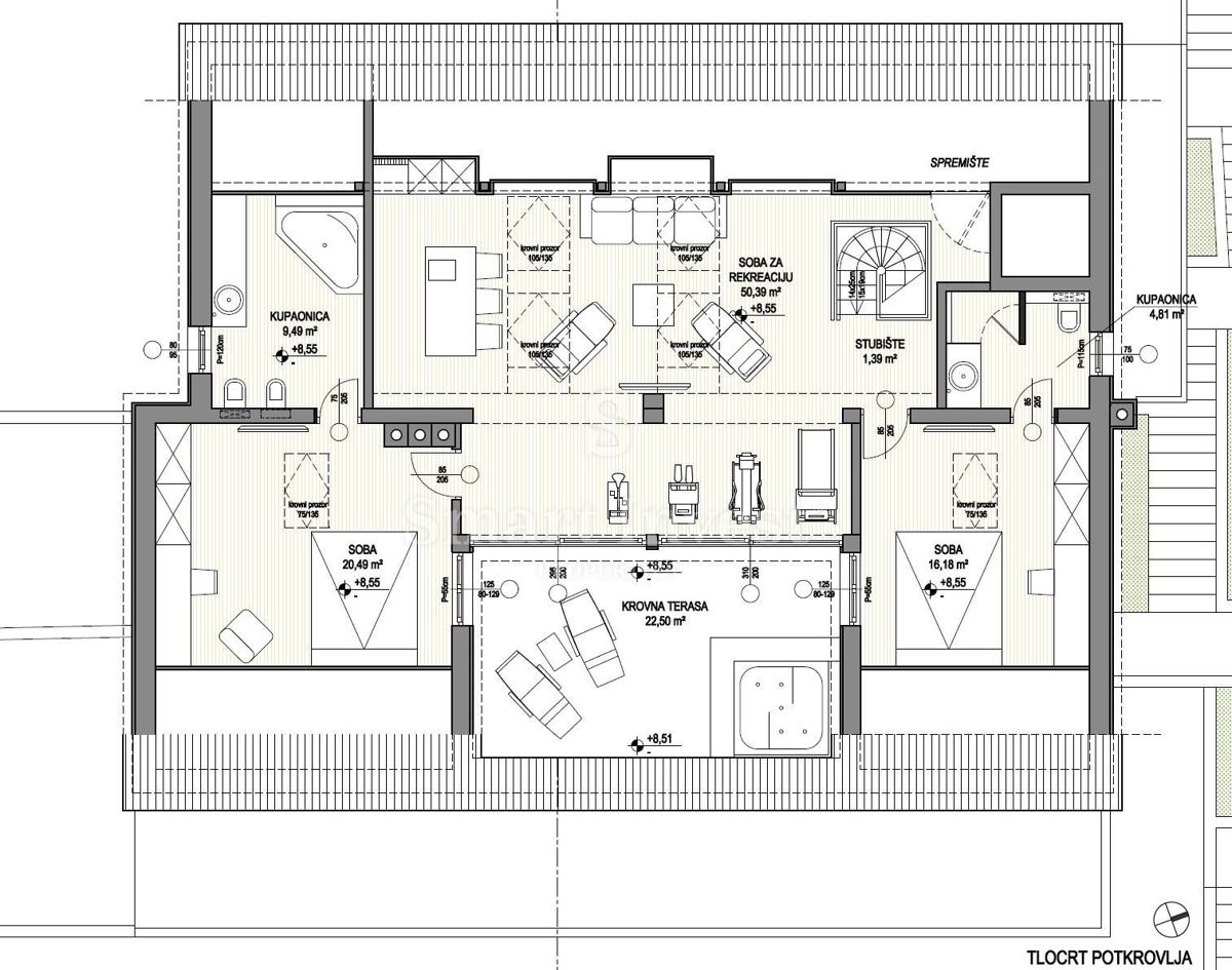 Hiša Bregi, Matulji, 550m2