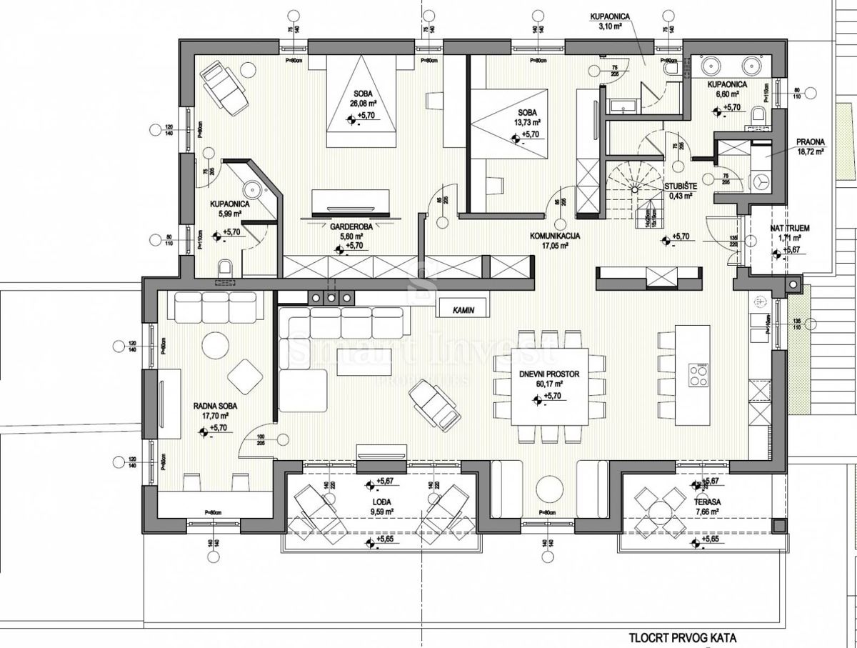 Hiša Bregi, Matulji, 550m2