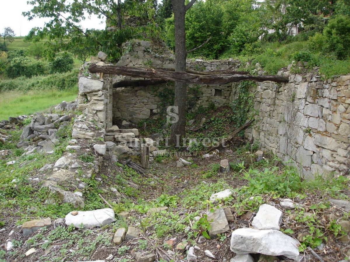 ISTRIA, HUM - BUZET, Two old houses of 500 m2 on land of 19.600 m2