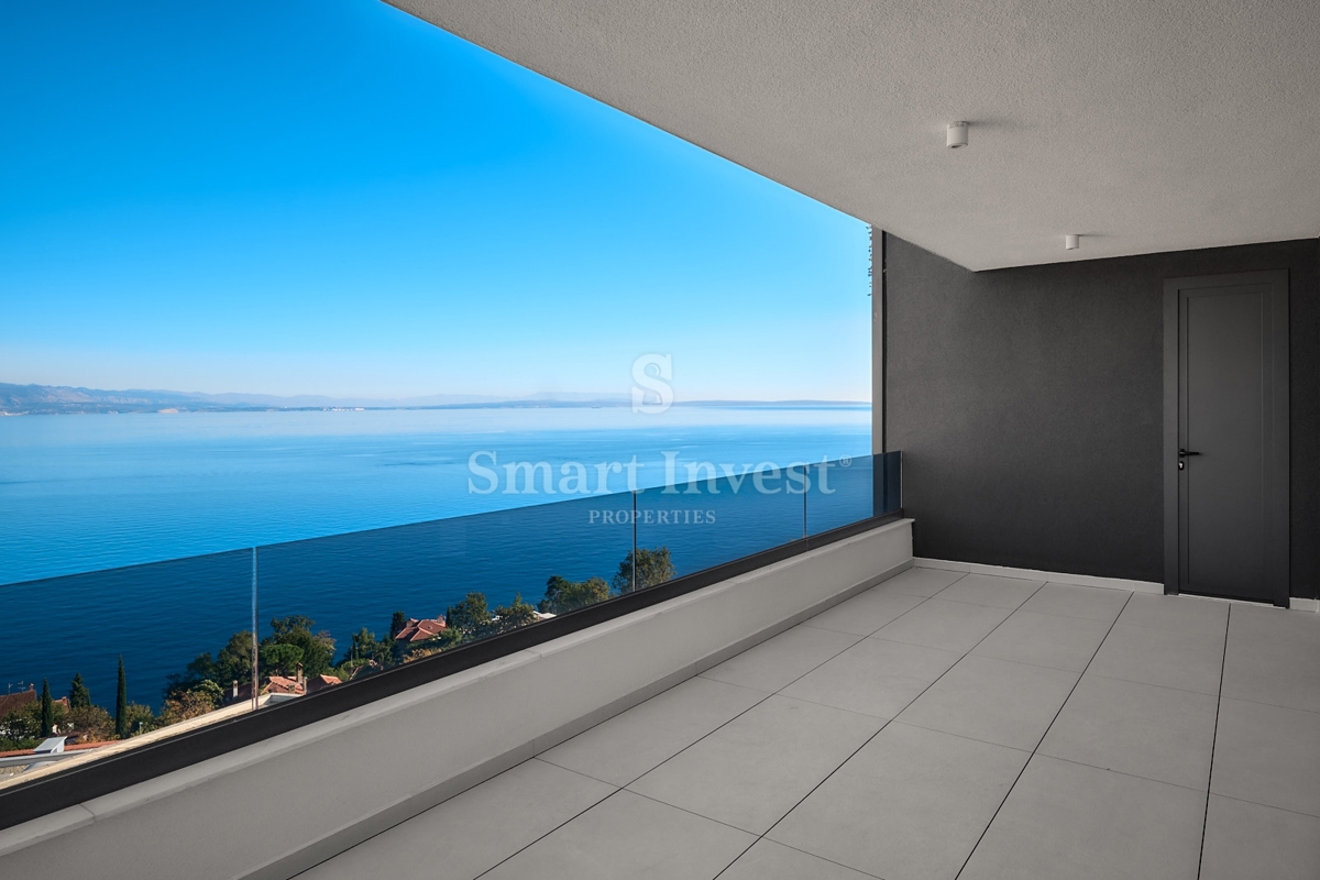 OPATIJA, Luxury 3-bedrooms apartment with sea view and garage (A4) 