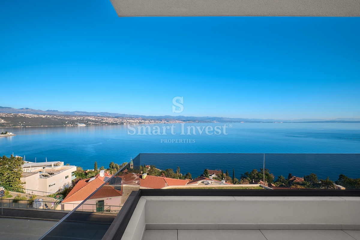 OPATIJA, Luxury 3-bedrooms apartment with sea view and garage (A4) 