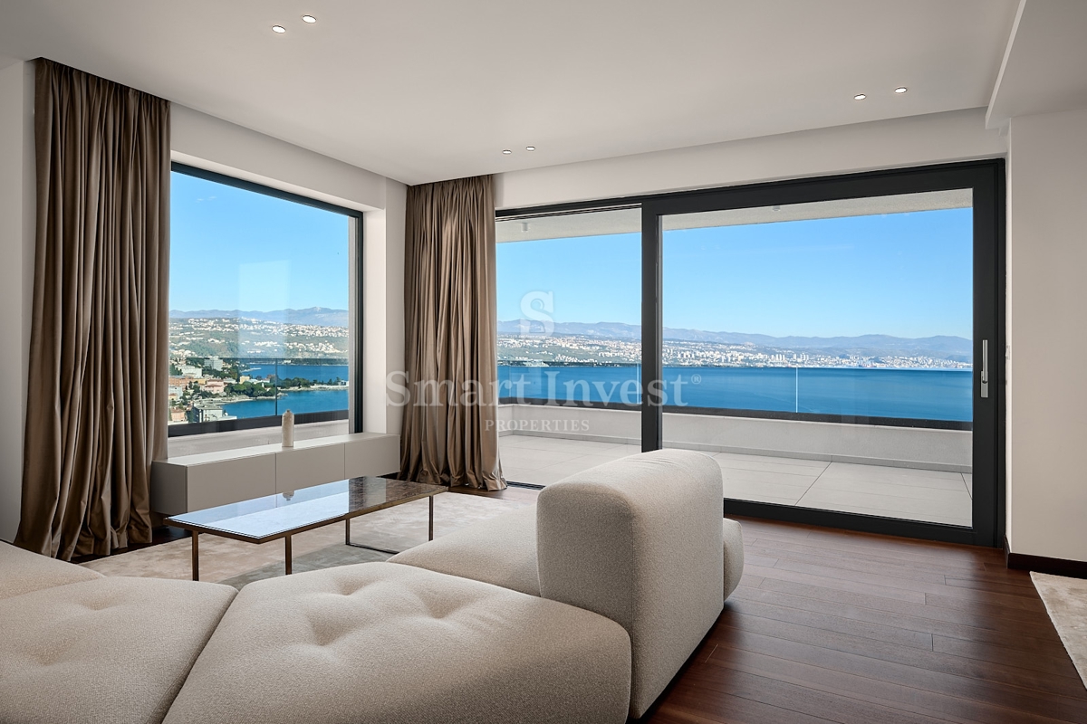 OPATIJA, Luxury 3-bedrooms apartment with sea view and garage (A4) 