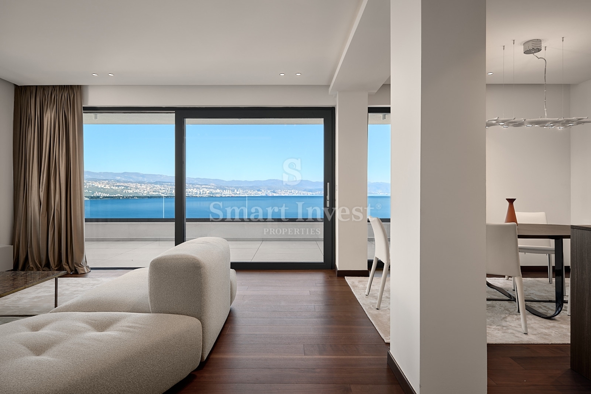 OPATIJA, Luxury 3-bedrooms apartment with sea view and garage (A4) 