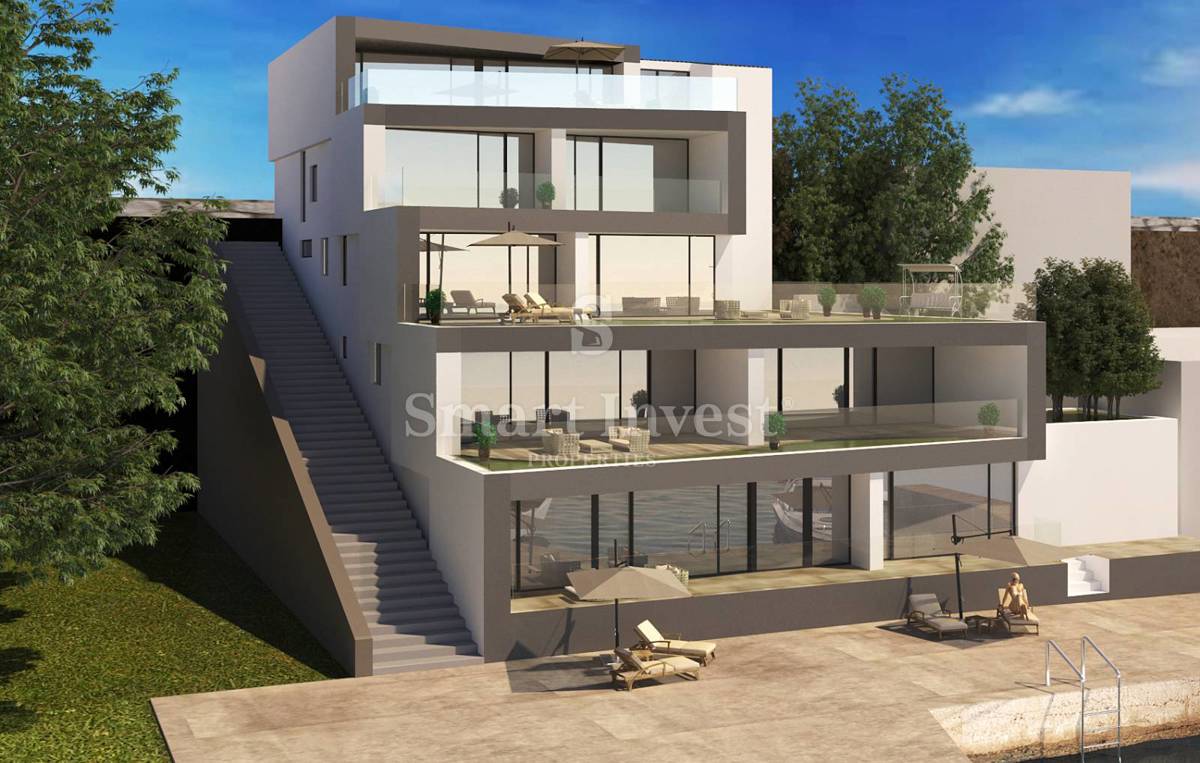 RIJEKA - PEĆINE, Penthouse prva vrsta do morja z garažo