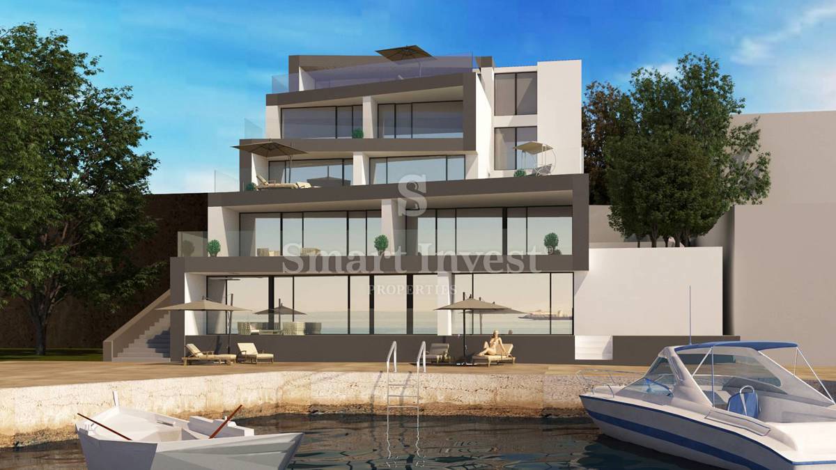 RIJEKA - PEĆINE, Penthouse prva vrsta do morja z garažo