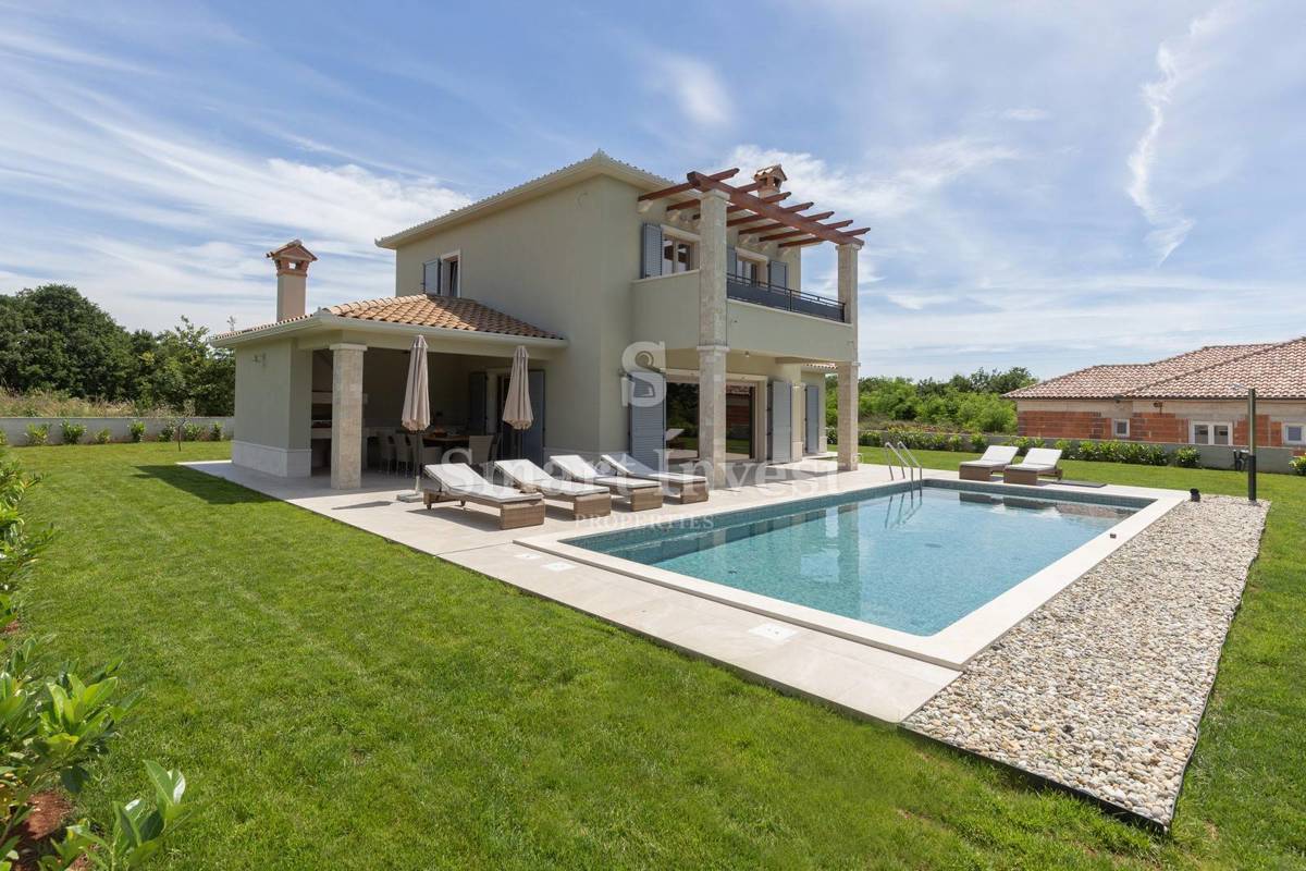 ISTRA, Nova vila z bazenom, le 15 minut vožnje do morja