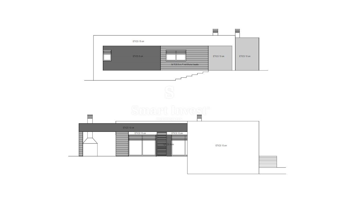 ISTRA - LABIN, zemljišče s projektom in gradbenim dovoljenjem