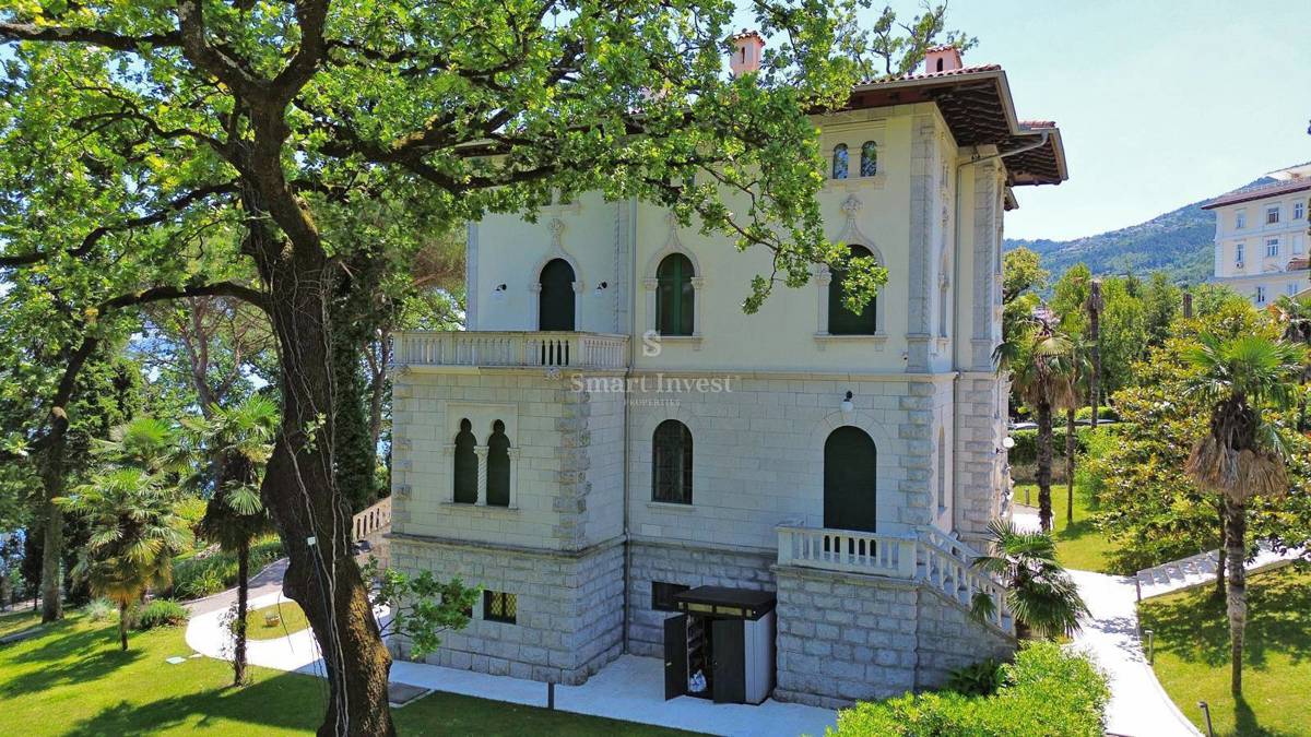 OPATIJA, obnovljena avstro-ogrska vila ob morju