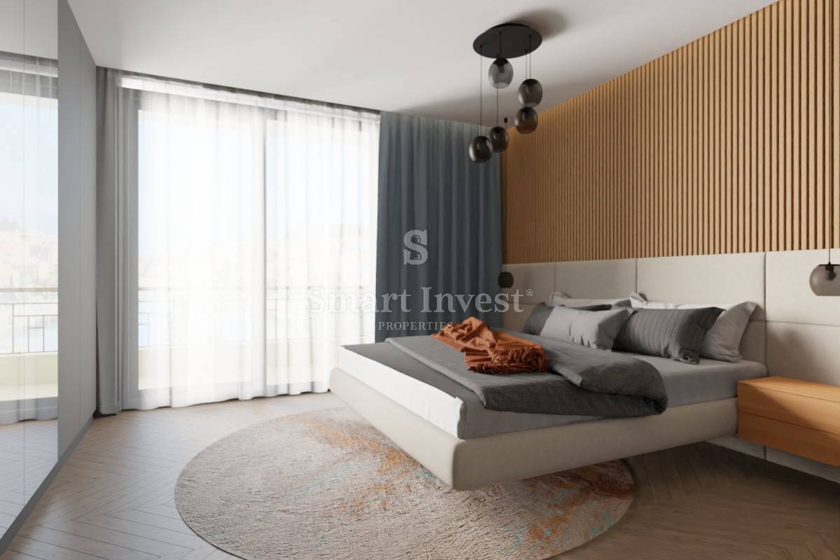IČIĆI, luksuzni penthouse s pogledom na morje v novogradnji z garažo