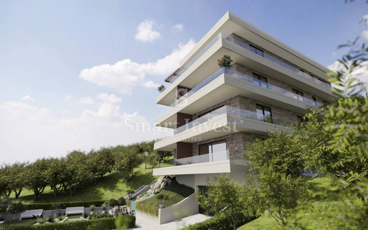 IČIĆI, luksuzni penthouse s pogledom na morje v novogradnji z garažo