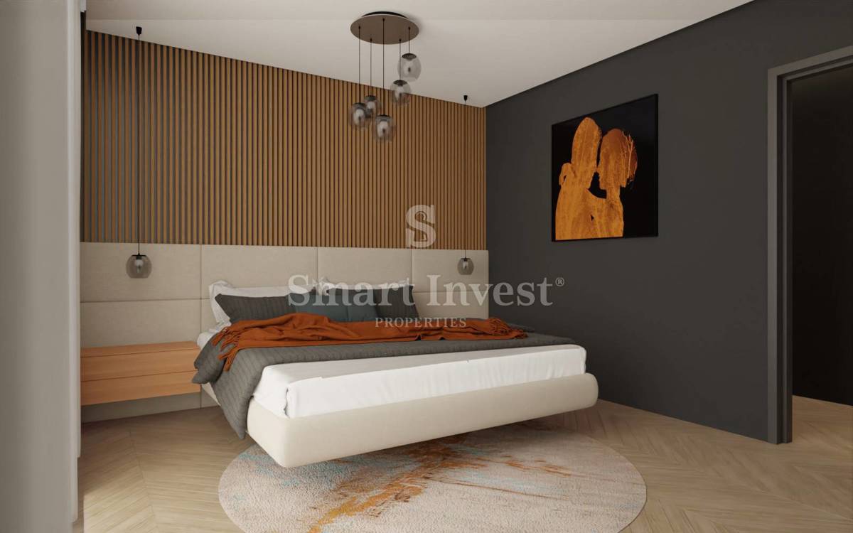 IČIĆI, luksuzni penthouse s pogledom na morje v novogradnji z garažo