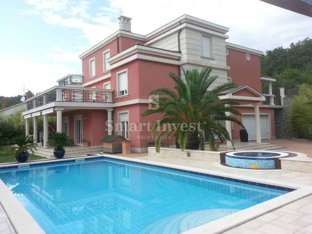 OPATIJSKA RIVIJERA, luksuzna hiša z bazenom in pogledom na morje