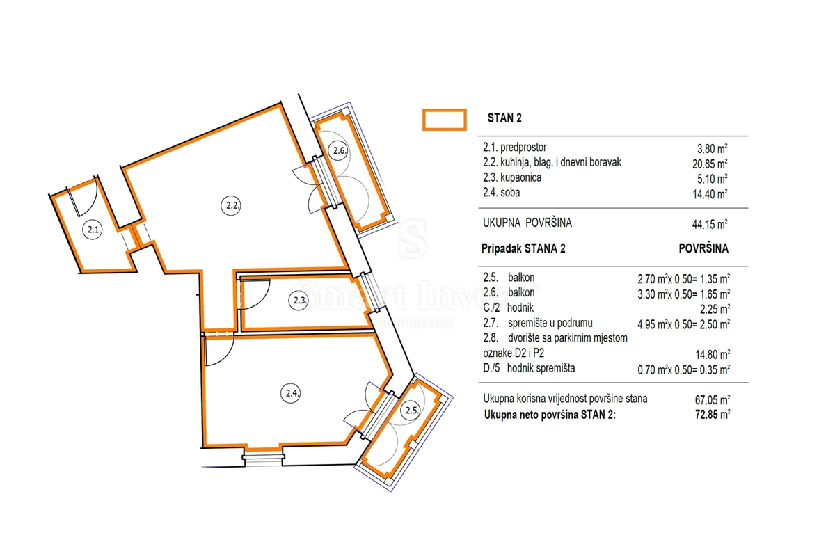 OPATIJA, luksuzno stanovanje z balkonom v stari vili blizu morja