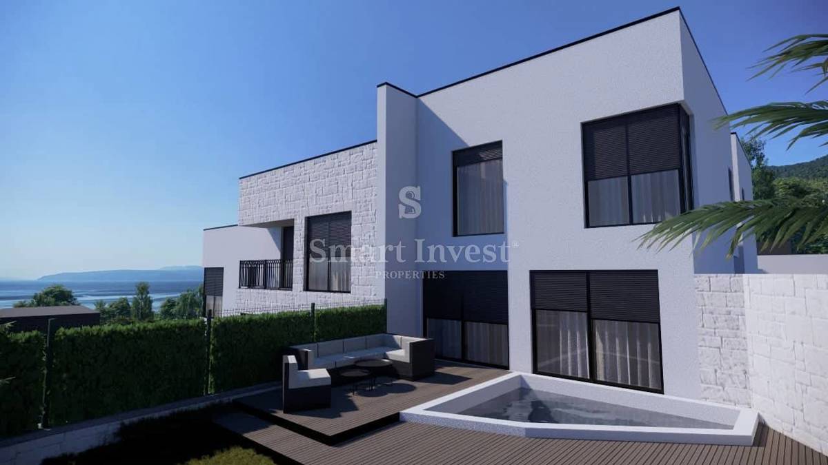 LOVRAN, luksuzno stanovanje z bazenom v bližini morja