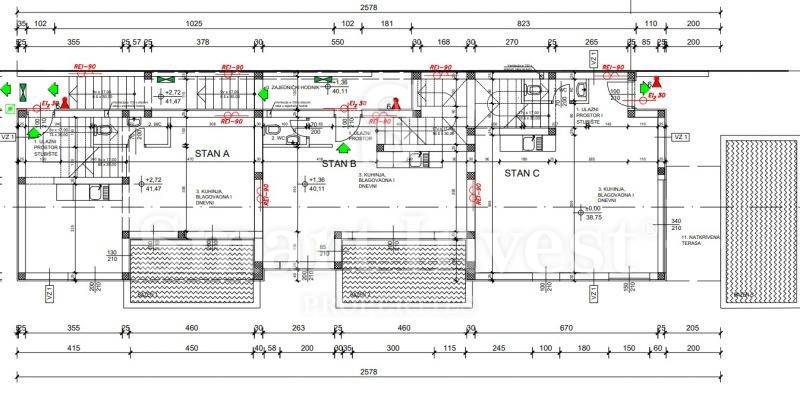 LOVRAN, luksuzno stanovanje z bazenom v bližini morja