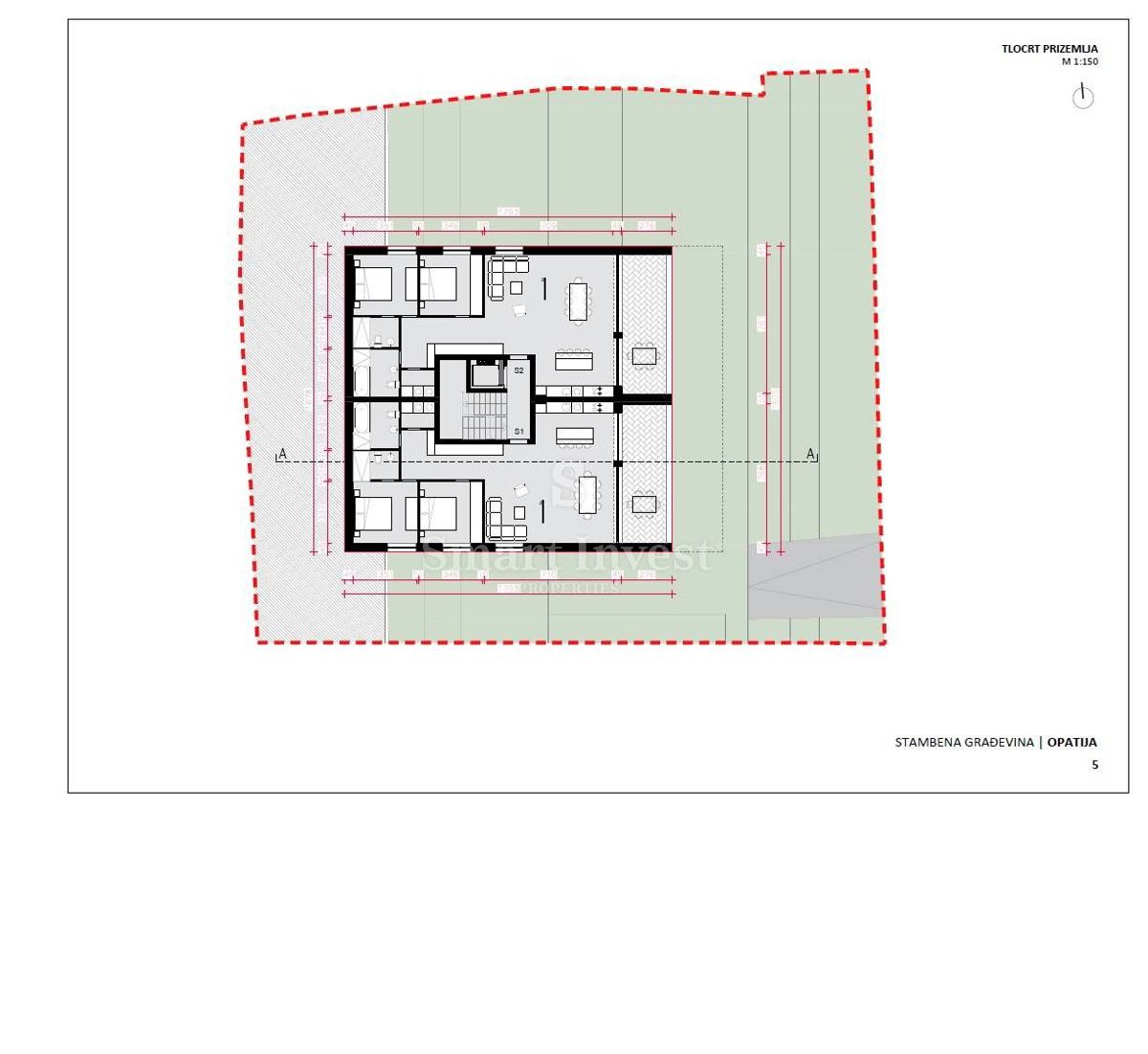 OPATIJA, Luxury 2-bedrooms apartment with sea view (S1)