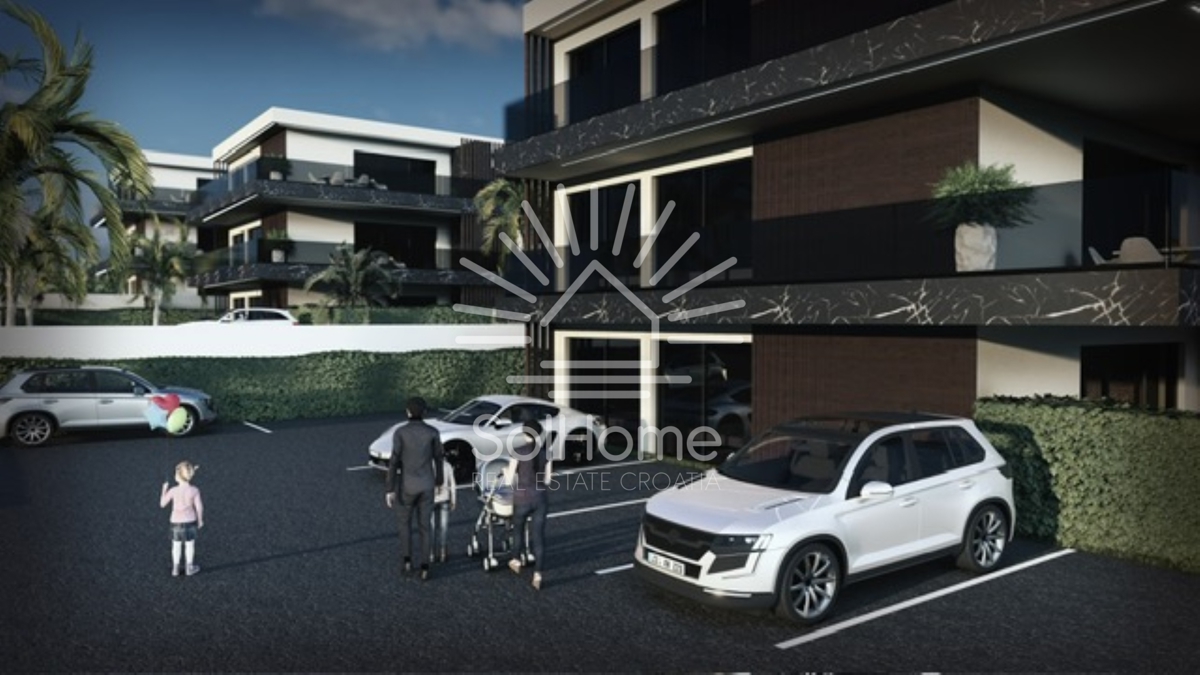 Apartmaji v prvem nadstropju ob morju v Novalji