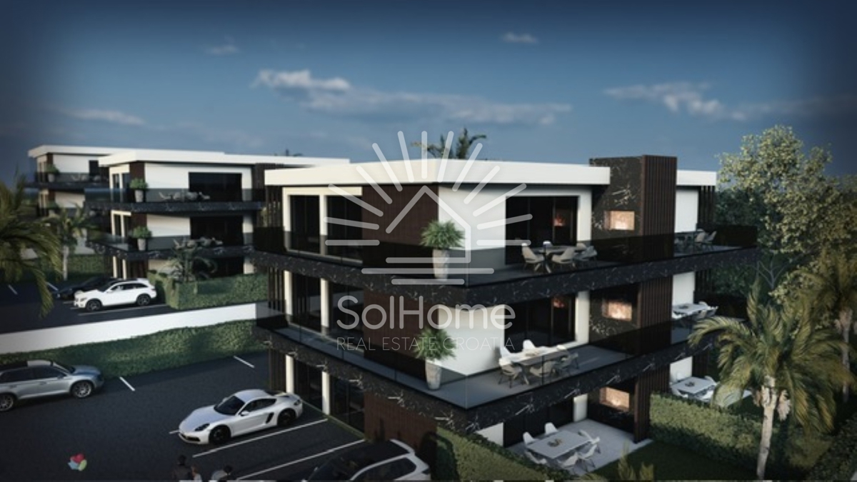 Apartmaji v prvem nadstropju ob morju v Novalji