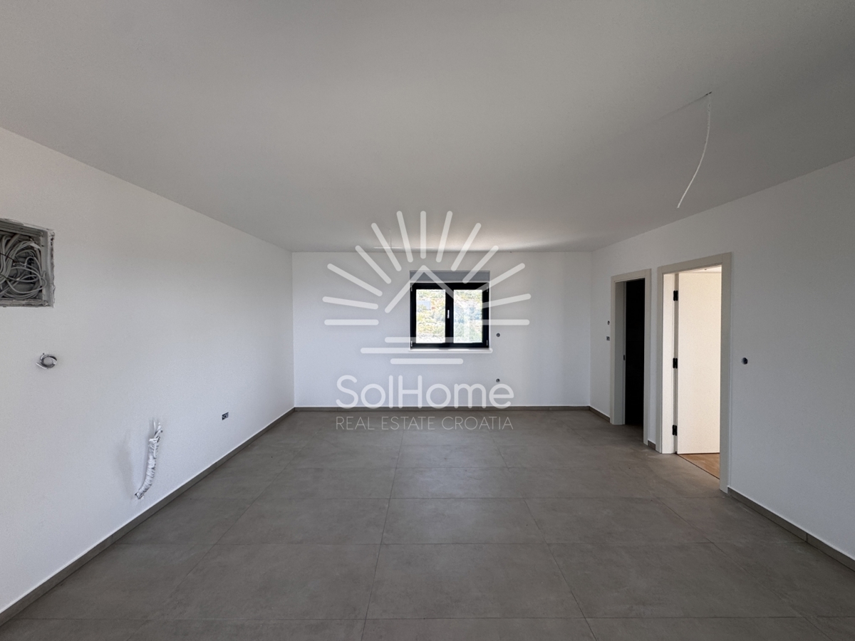 Apartmaji ob morju v bližini Primoštena, Hrvaška