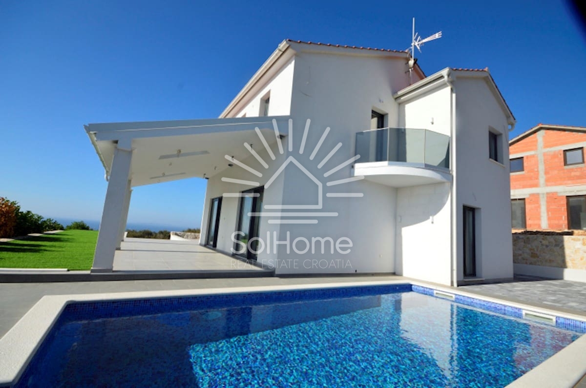 Hiša s čarobnim pogledom na morje v Primoštenu, Hrvaška