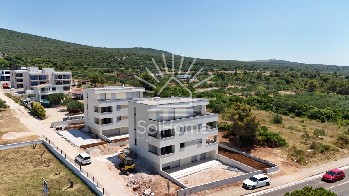 Pogled na morje in razkošje: Novi stanovi naprodaj v bližini Zadra - Hrvaška.