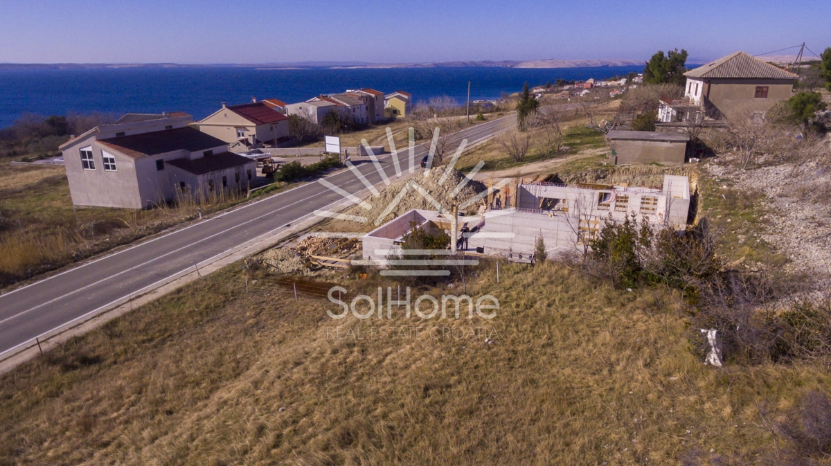 Vila ob morju v Ražancu z razgledom na morje