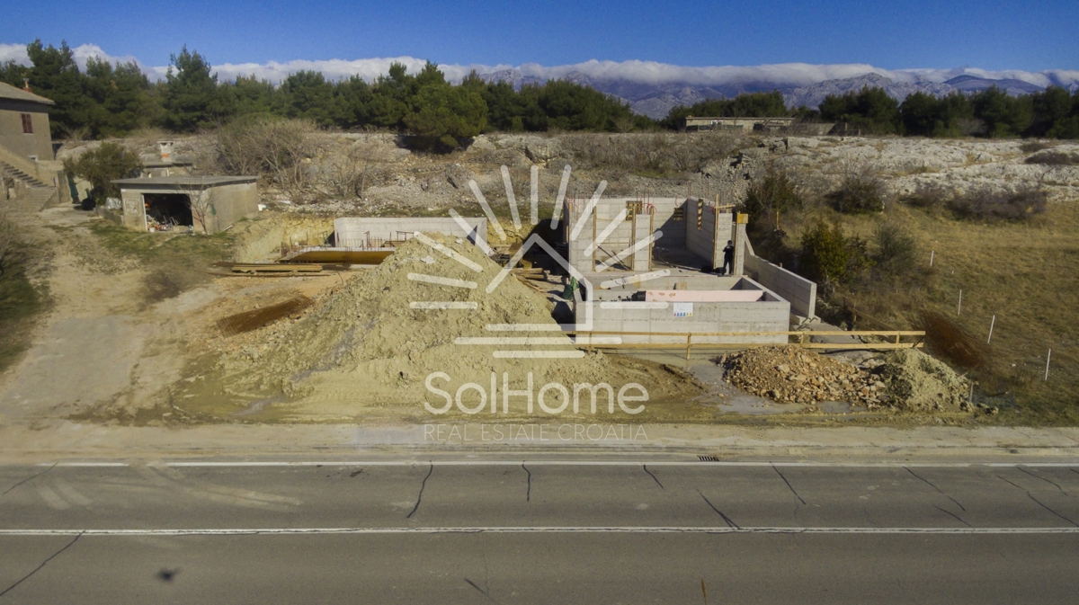 Vila ob morju v Ražancu z razgledom na morje