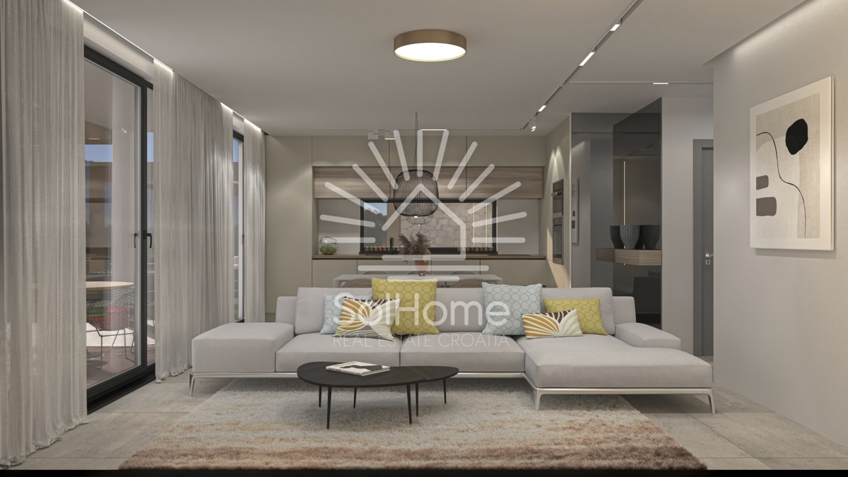 Vila ob morju v Ražancu z razgledom na morje