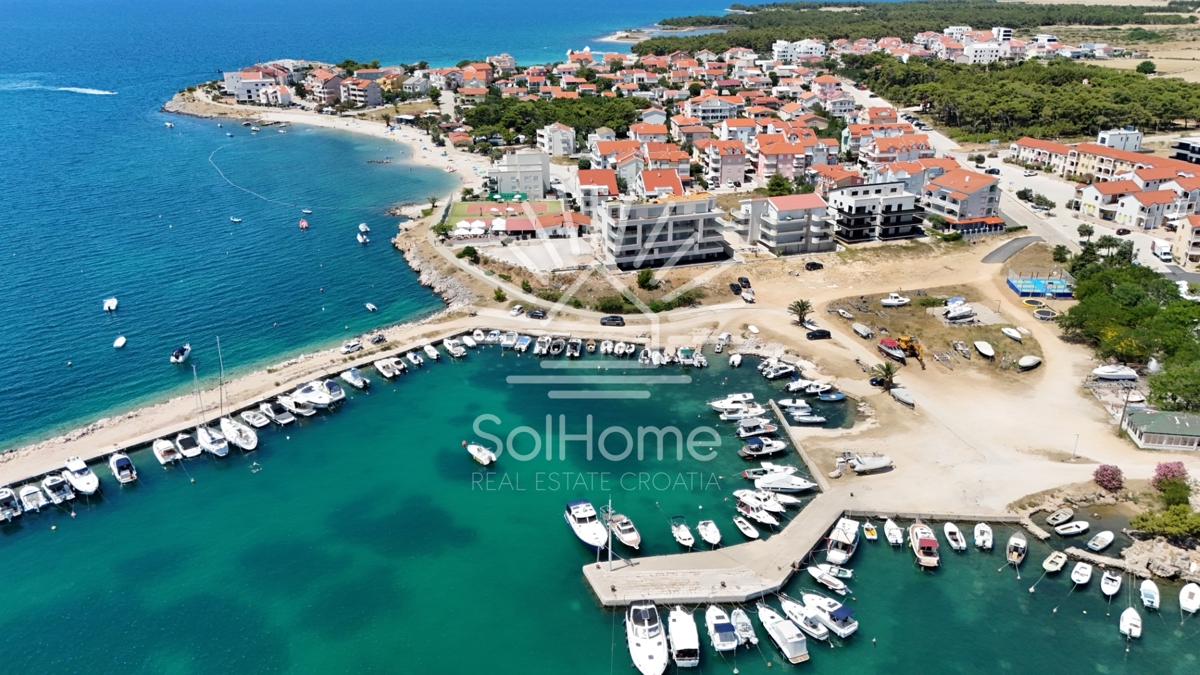 Razkošni apartmaji v prvem vrsti ob morju - Otok Pag, Hrvaška