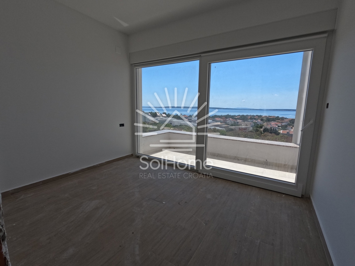 Vaš sanjski dom ob morju: Panoramski apartmaji v bližini Paga - Novalje