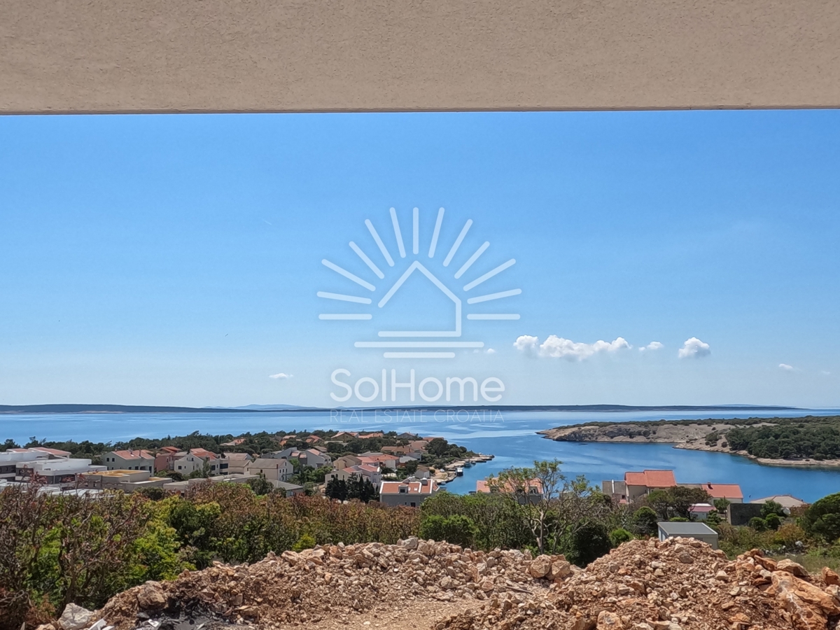 Vaš sanjski dom ob morju: Panoramski apartmaji v bližini Paga - Novalje