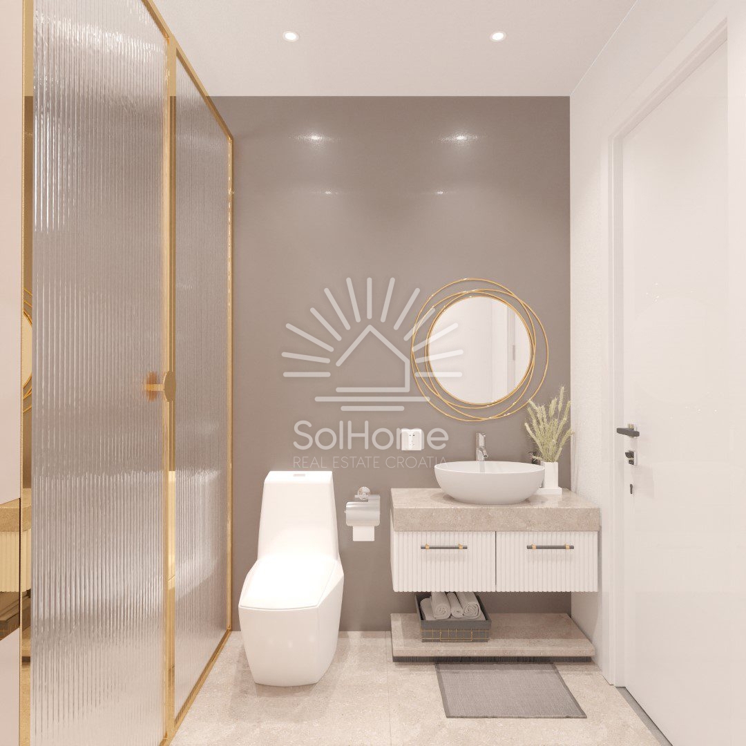 Apartmaji 180 metrov oddaljeni od morja v Pagu blizu Zadra/Hrvaška