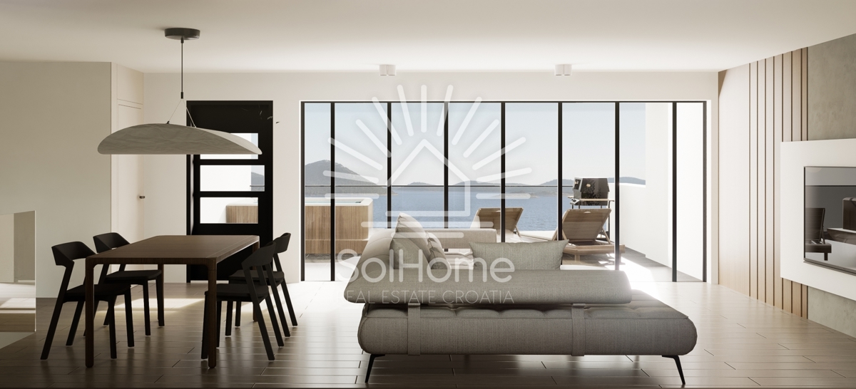 Ekskluzivni apartmaji v prvem redu ob morju - Pakoštane