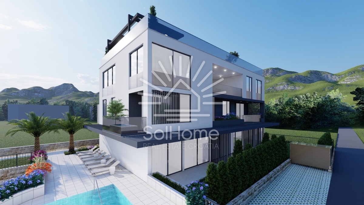 Apartmaji / Penthouse enote - Prva vrsta ob morju / V bližini Zadra