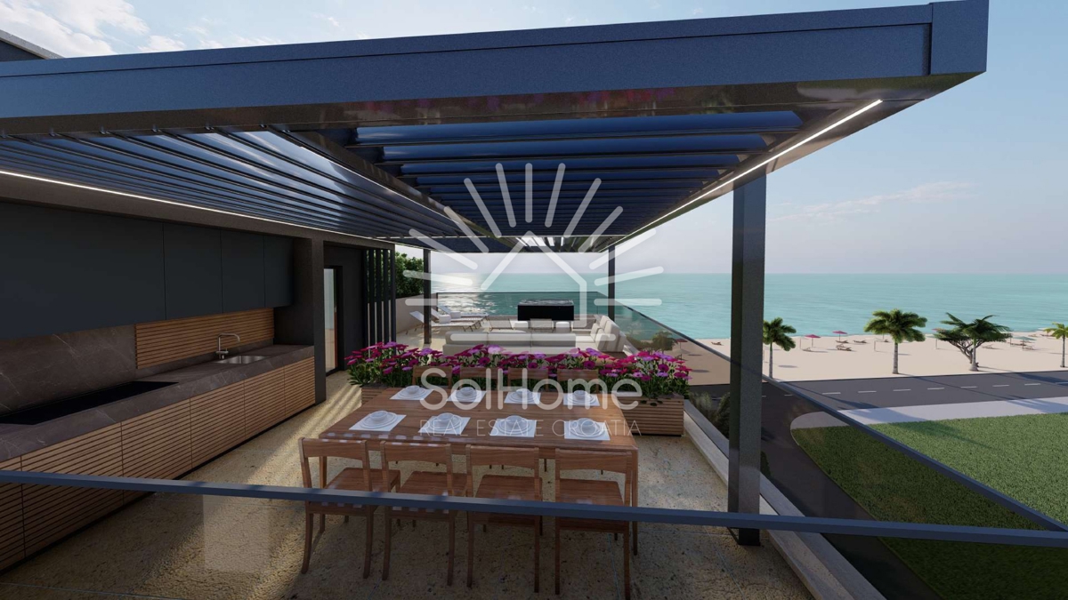 Apartmaji / Penthouse enote - Prva vrsta ob morju / V bližini Zadra