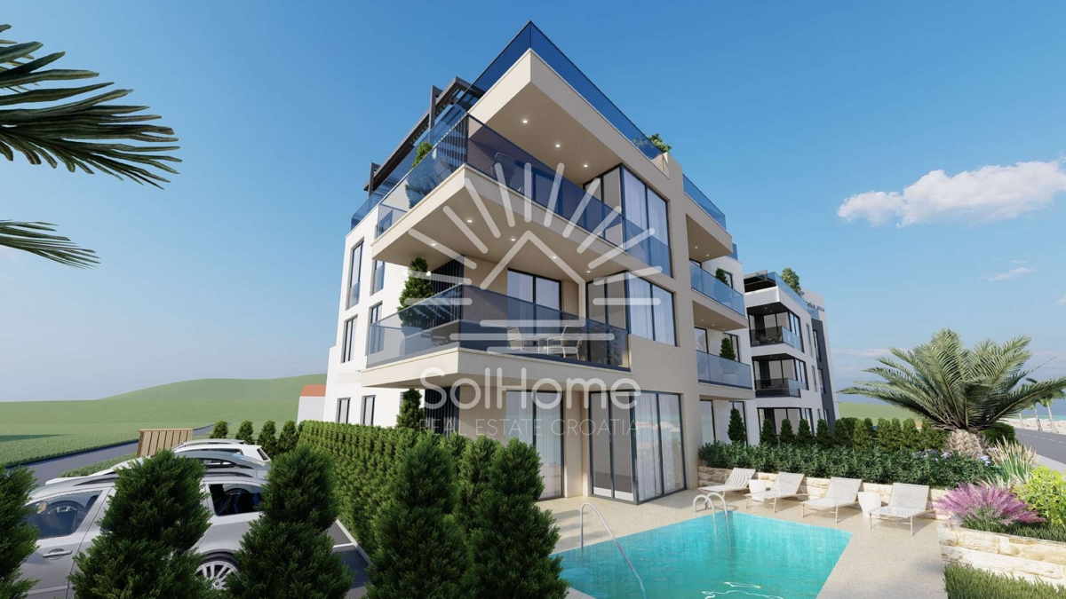 Apartmaji / Penthouse enote - Prva vrsta ob morju / V bližini Zadra