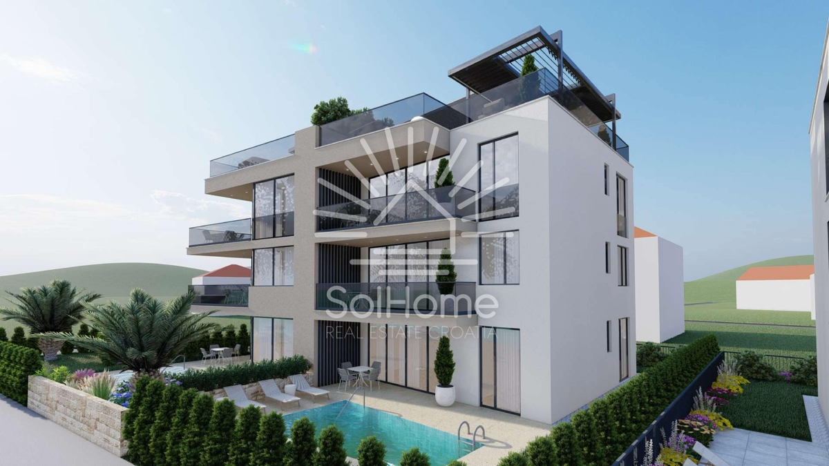 Apartmaji / Penthouse enote - Prva vrsta ob morju / V bližini Zadra