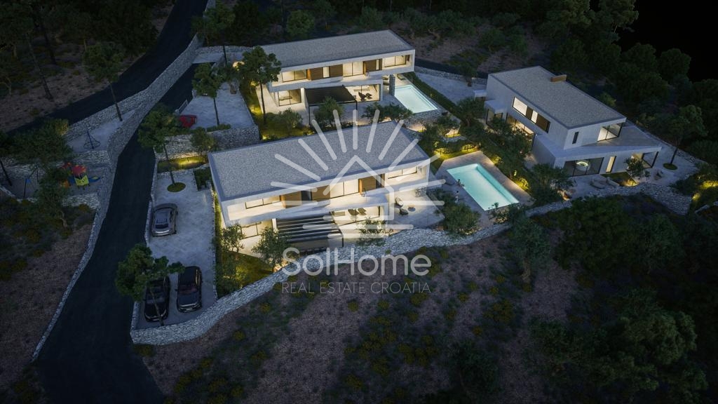 Razkošna vila s bazenom, wellness območjem in panoramskim pogledom na morje - Vodice