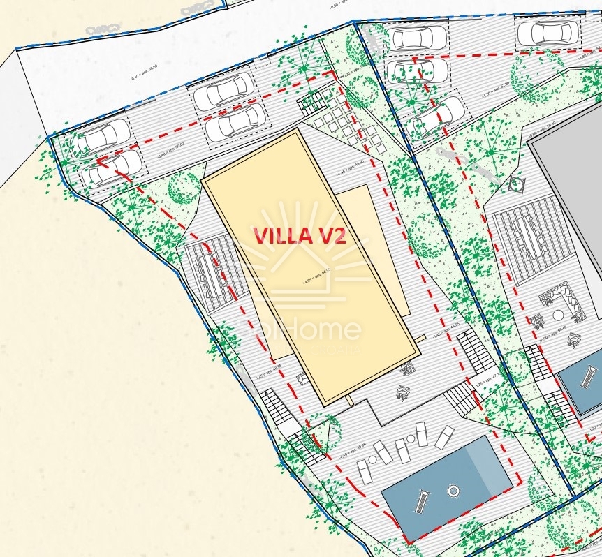 Razkošna vila s bazenom, wellness območjem in panoramskim pogledom na morje - Vodice