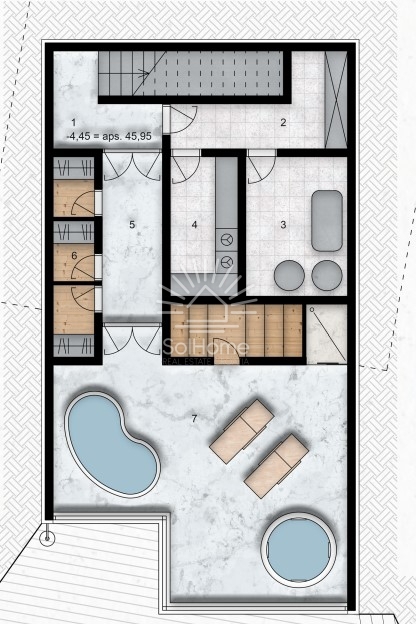 Razkošna vila s bazenom, wellness območjem in panoramskim pogledom na morje - Vodice