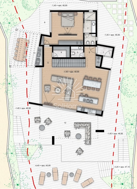 Razkošna vila s bazenom, wellness območjem in panoramskim pogledom na morje - Vodice